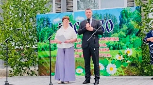 Глава Пыщугского муниципального округа поздравил жителей с. Носково с праздником