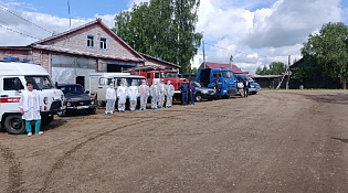 Отчёт о проведении тактико‑специальных учений в Пыщугском муниципальном округе Костромской области
